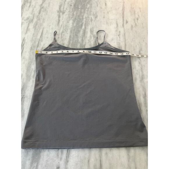 Banana Republic Gray Knit Camisole Top Size Large Basic Minimalist - Picture 7 of 8